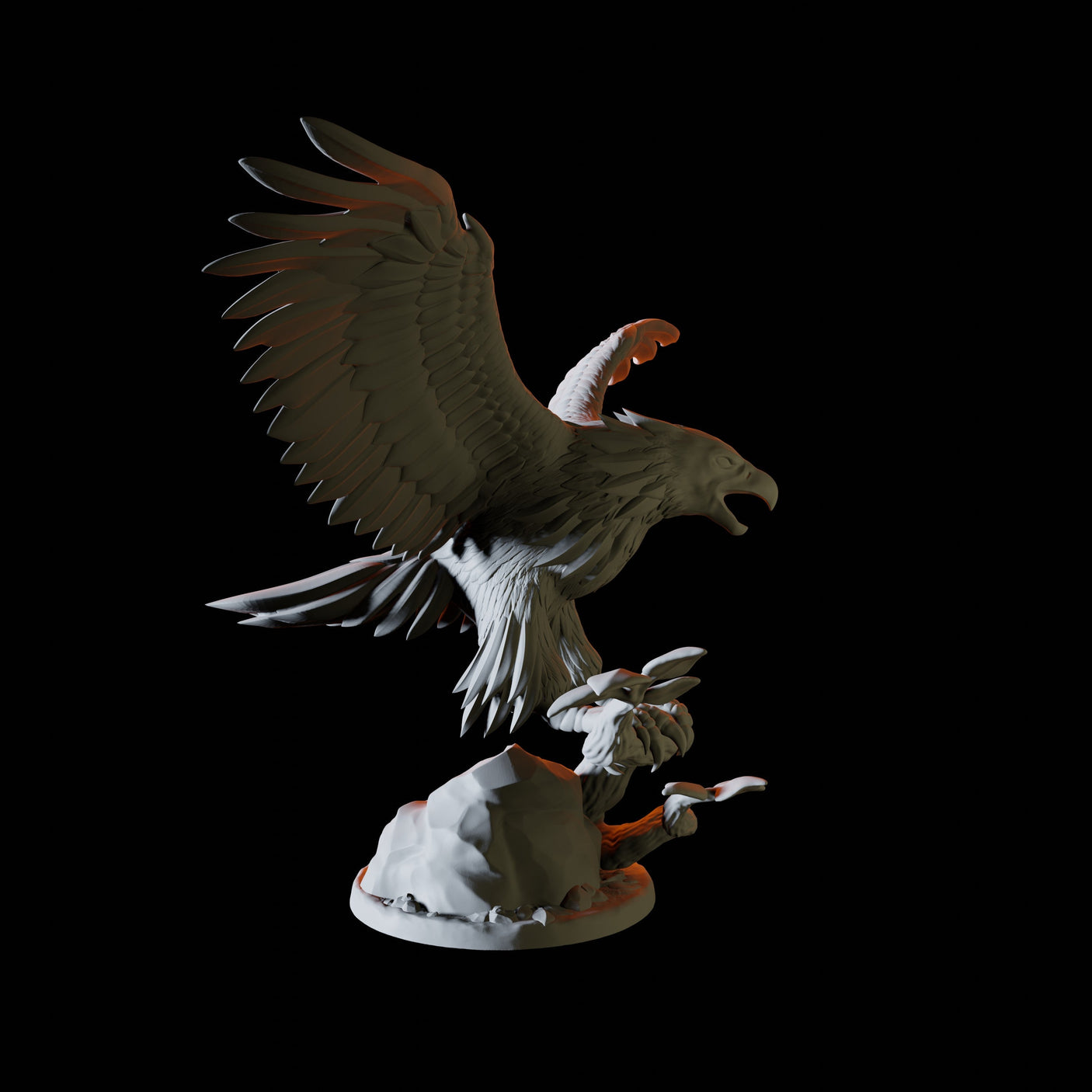 Giant Eagle Miniature for Dungeons and Dragons, Pathfinder or other TTRPGs