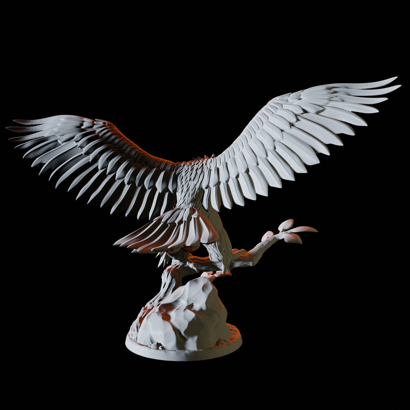 Giant Eagle Miniature for Dungeons and Dragons, Pathfinder or other TTRPGs