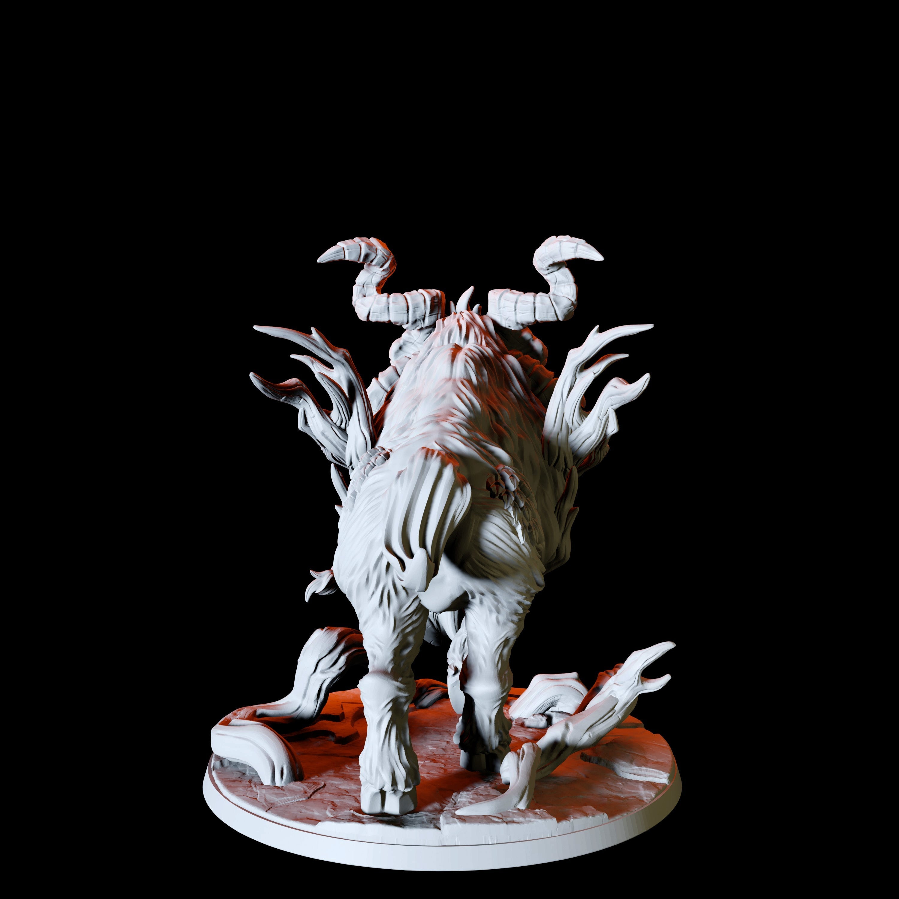 Giant Ram Miniature for Dungeons and Dragons - Myth Forged