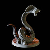 Giant Snake D Miniature for Dungeons and Dragons, Pathfinder or other TTRPGs
