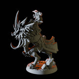 Gnoll Shaman Miniature for Dungeons and Dragons, Pathfinder or other TTRPGs