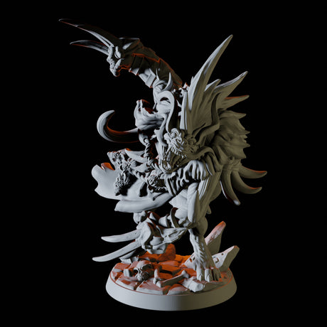 Gnoll Shaman Miniature for Dungeons and Dragons, Pathfinder or other TTRPGs