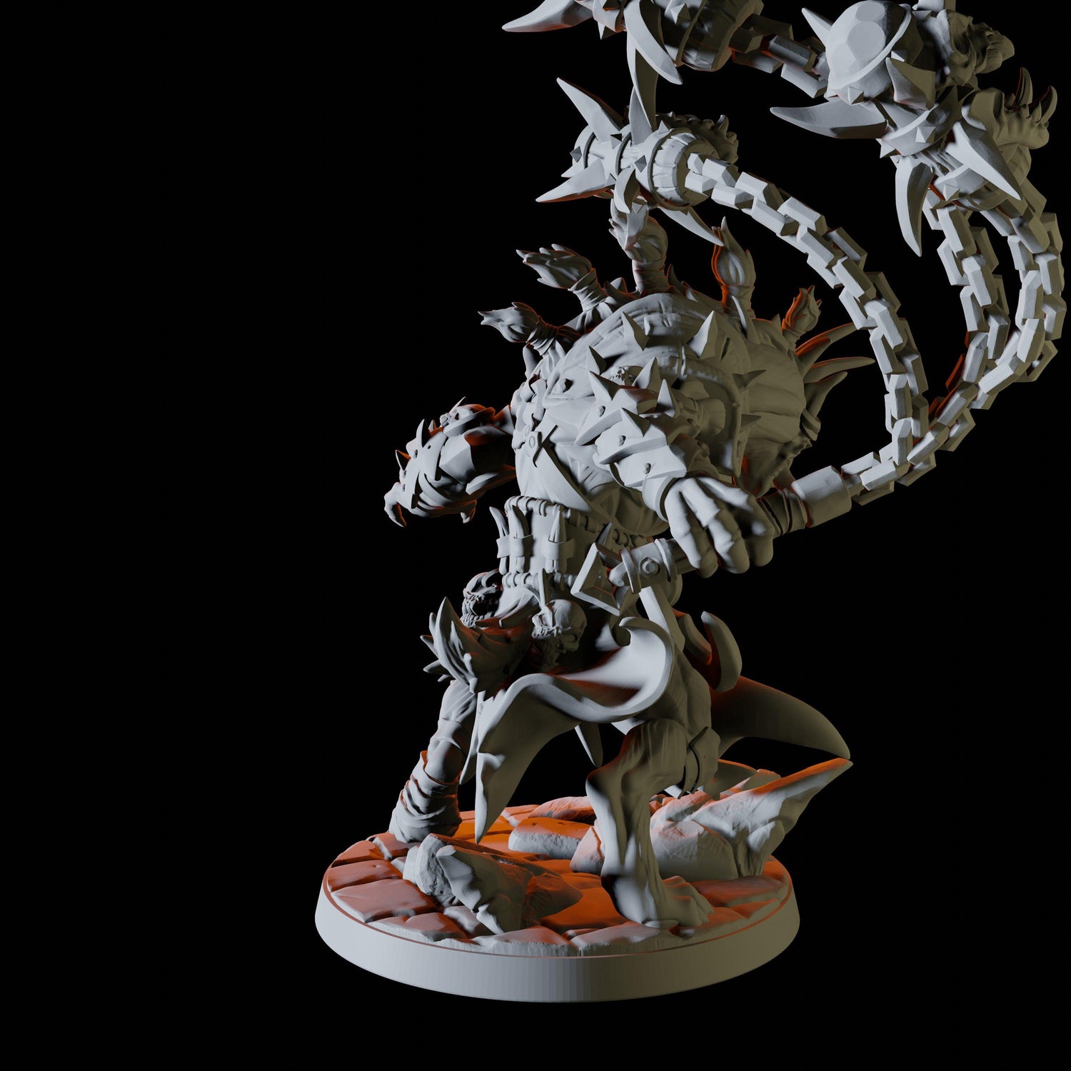 Gnoll Warrior Miniature for Dungeons and Dragons, Pathfinder or other TTRPGs