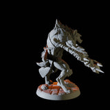 Gnoll with bow and arrow Miniature for Dungeons and Dragons, Pathfinder or other TTRPGs