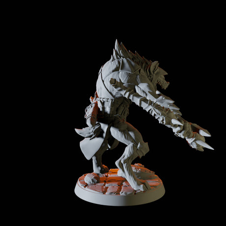 Gnoll with bow and arrow Miniature for Dungeons and Dragons, Pathfinder or other TTRPGs