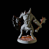 Gnoll with mace and shield Miniature for Dungeons and Dragons, Pathfinder or other TTRPGs