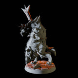 Gnoll with spear and shield Miniature for Dungeons and Dragons, Pathfinder or other TTRPGs