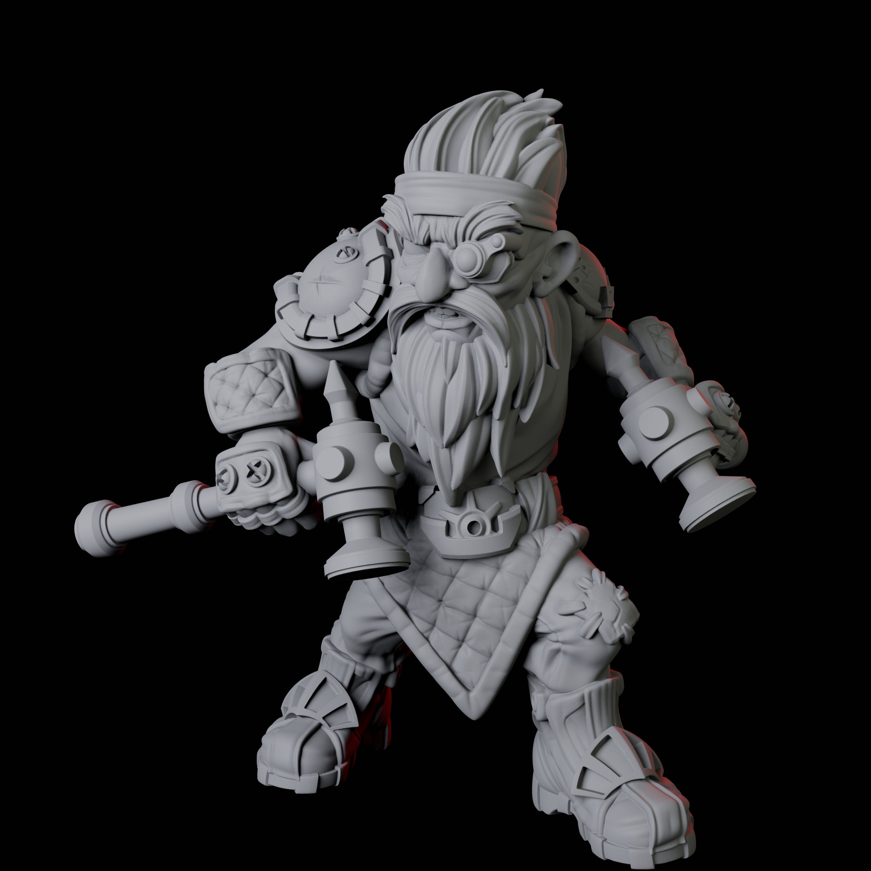 Gnome Artificer B Miniature for Dungeons and Dragons, Pathfinder or other TTRPGs