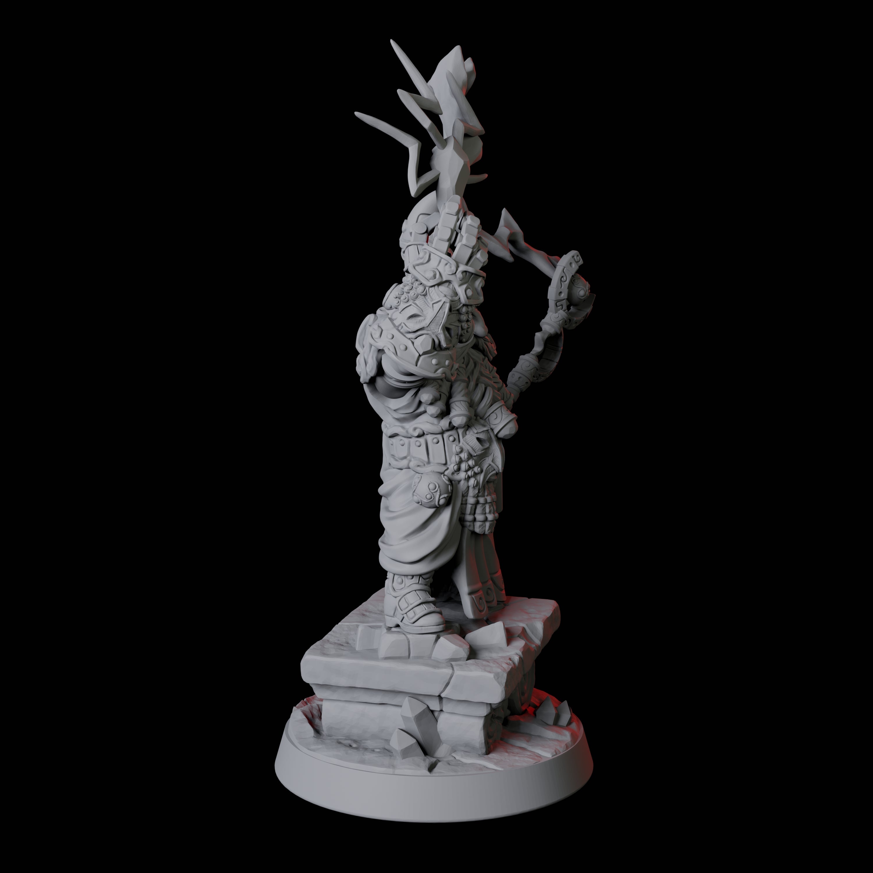 Gnome King Miniature for Dungeons and Dragons, Pathfinder or other TTRPGs