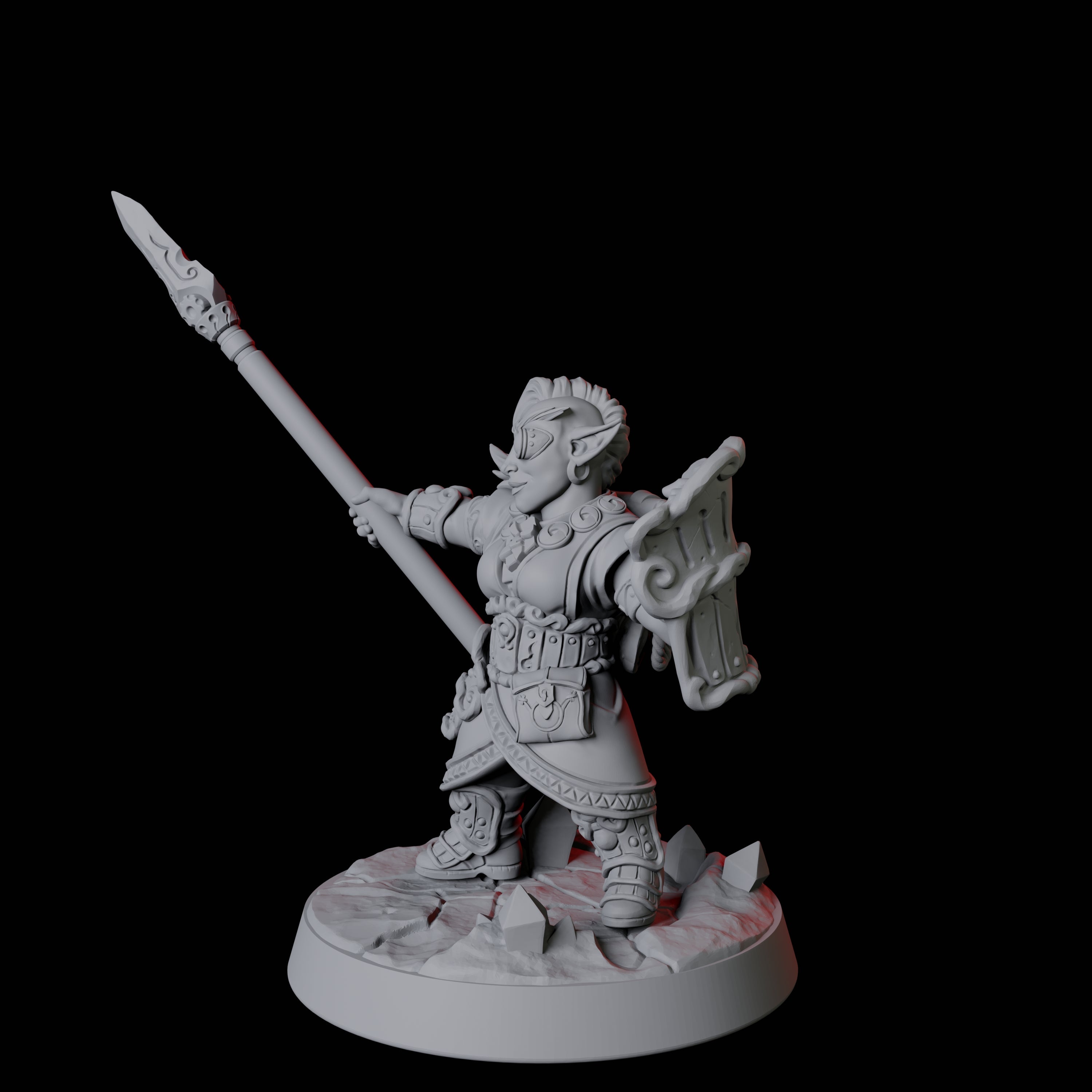 Gnome Miner E Miniature for Dungeons and Dragons, Pathfinder or other TTRPGs