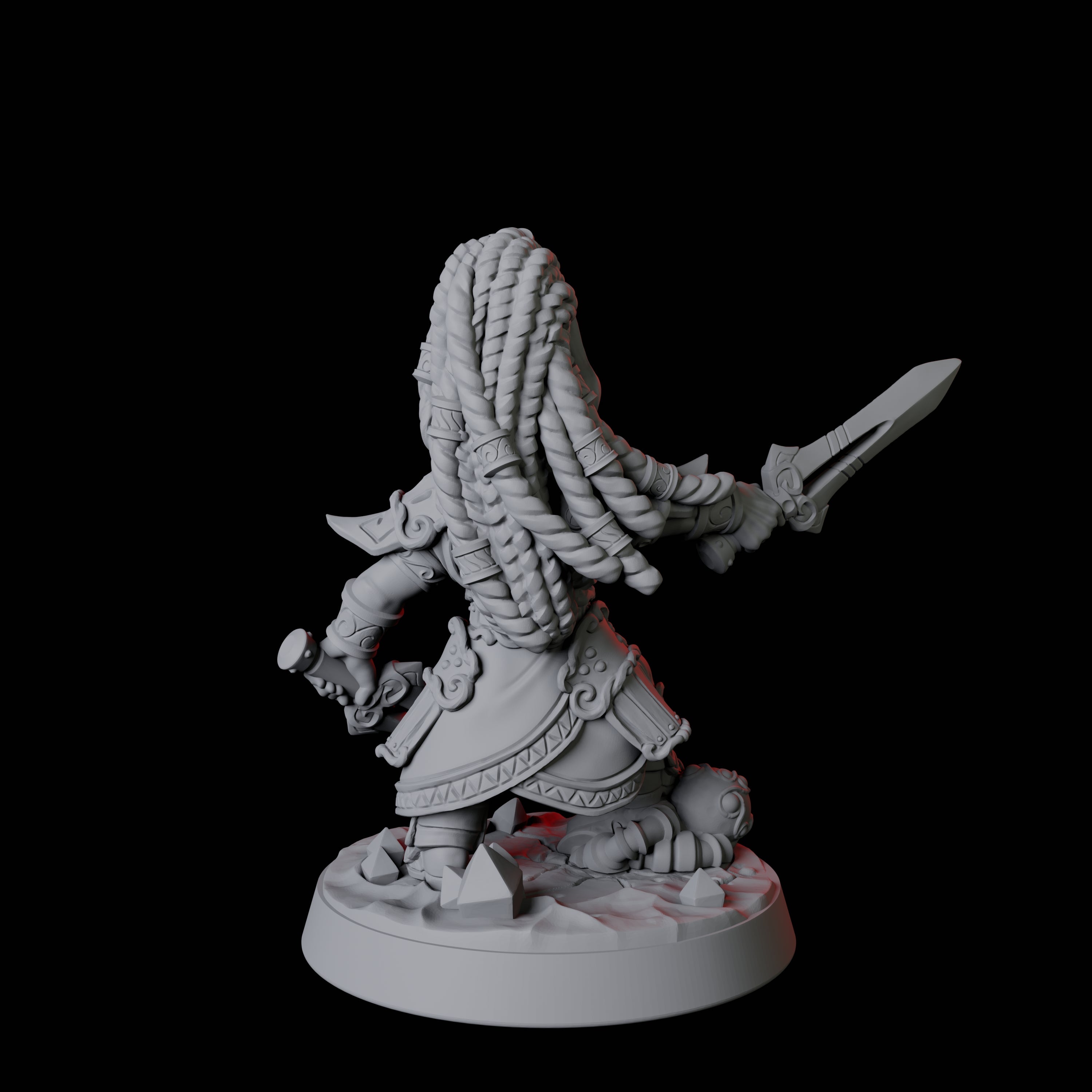 Gnome Queen Miniature for Dungeons and Dragons, Pathfinder or other TTRPGs