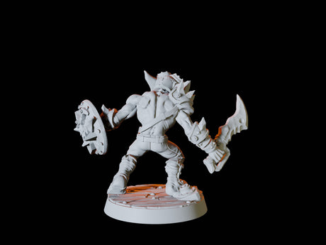 Goblin Army - Six Soldiers Miniature for Dungeons and Dragons, Pathfinder or other TTRPGs