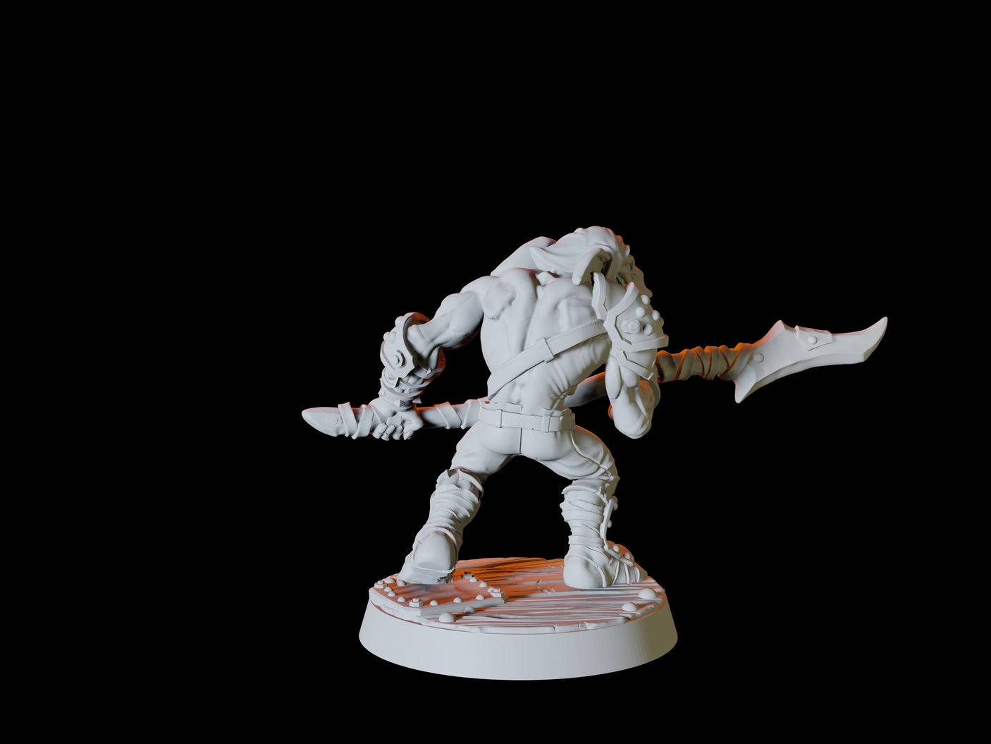 Goblin Army - Six Soldiers Miniature for Dungeons and Dragons, Pathfinder or other TTRPGs