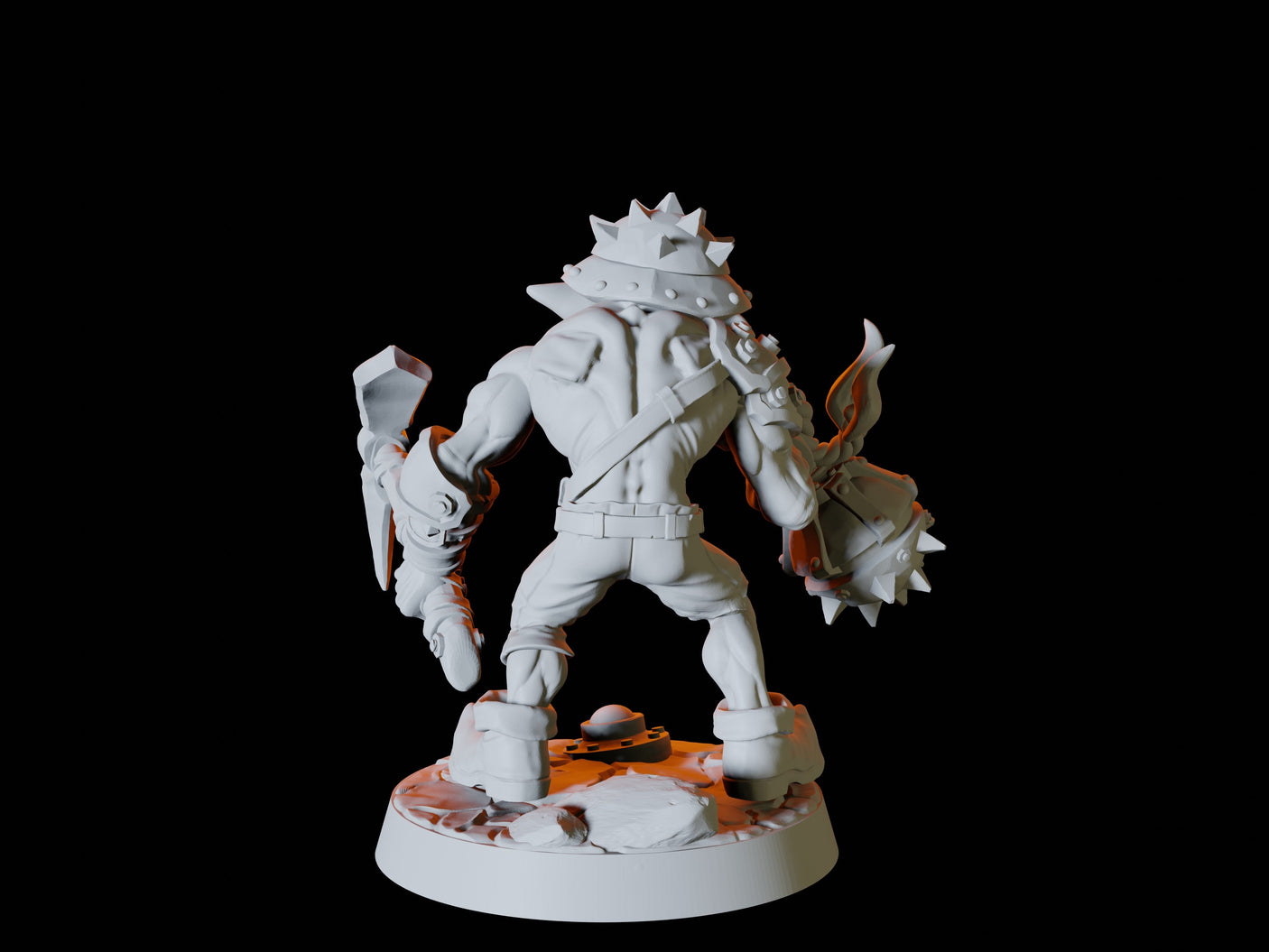 Goblin Army - Six Soldiers Miniature for Dungeons and Dragons, Pathfinder or other TTRPGs