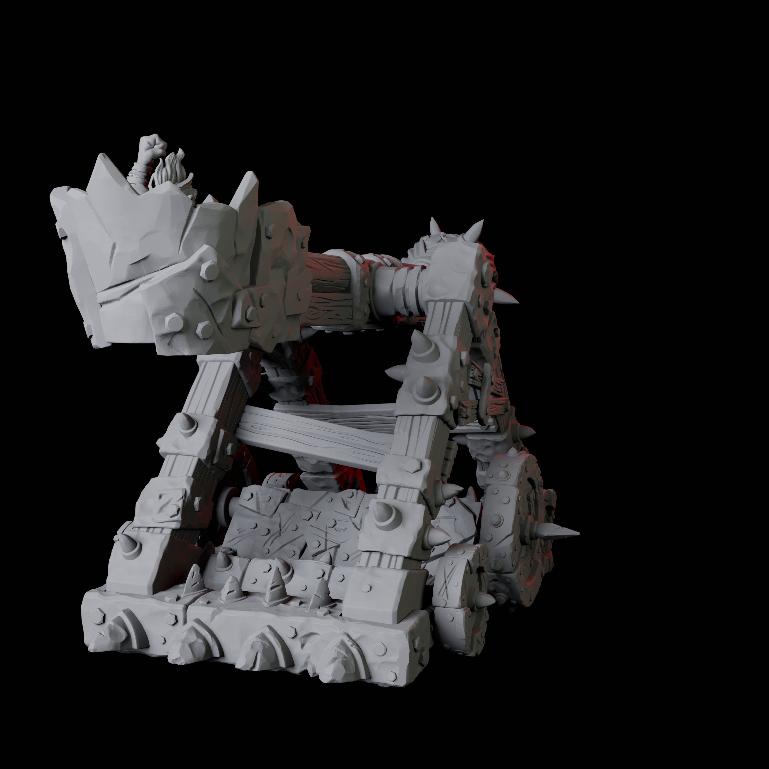 Goblin Catapult Miniature for Dungeons and Dragons