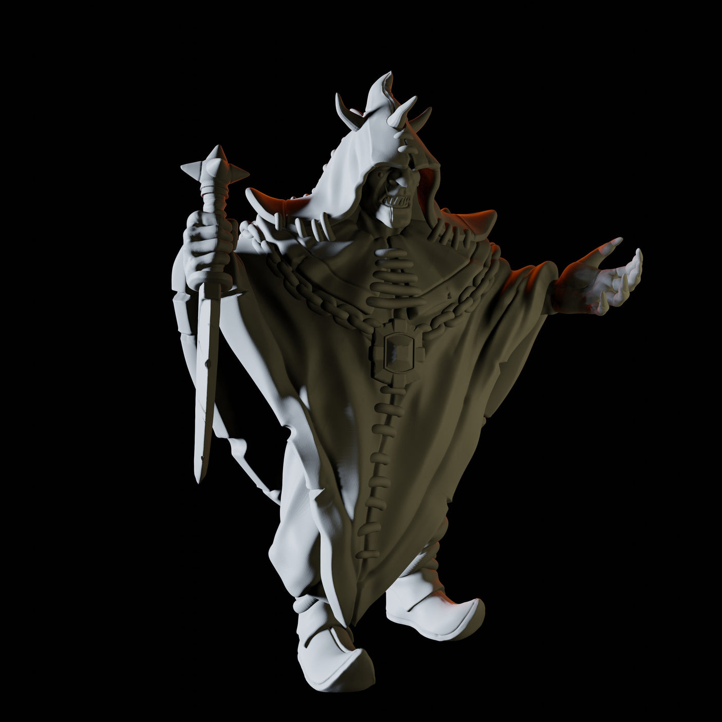 Goblin Cultist Miniature for Dungeons and Dragons, Pathfinder or other TTRPGs