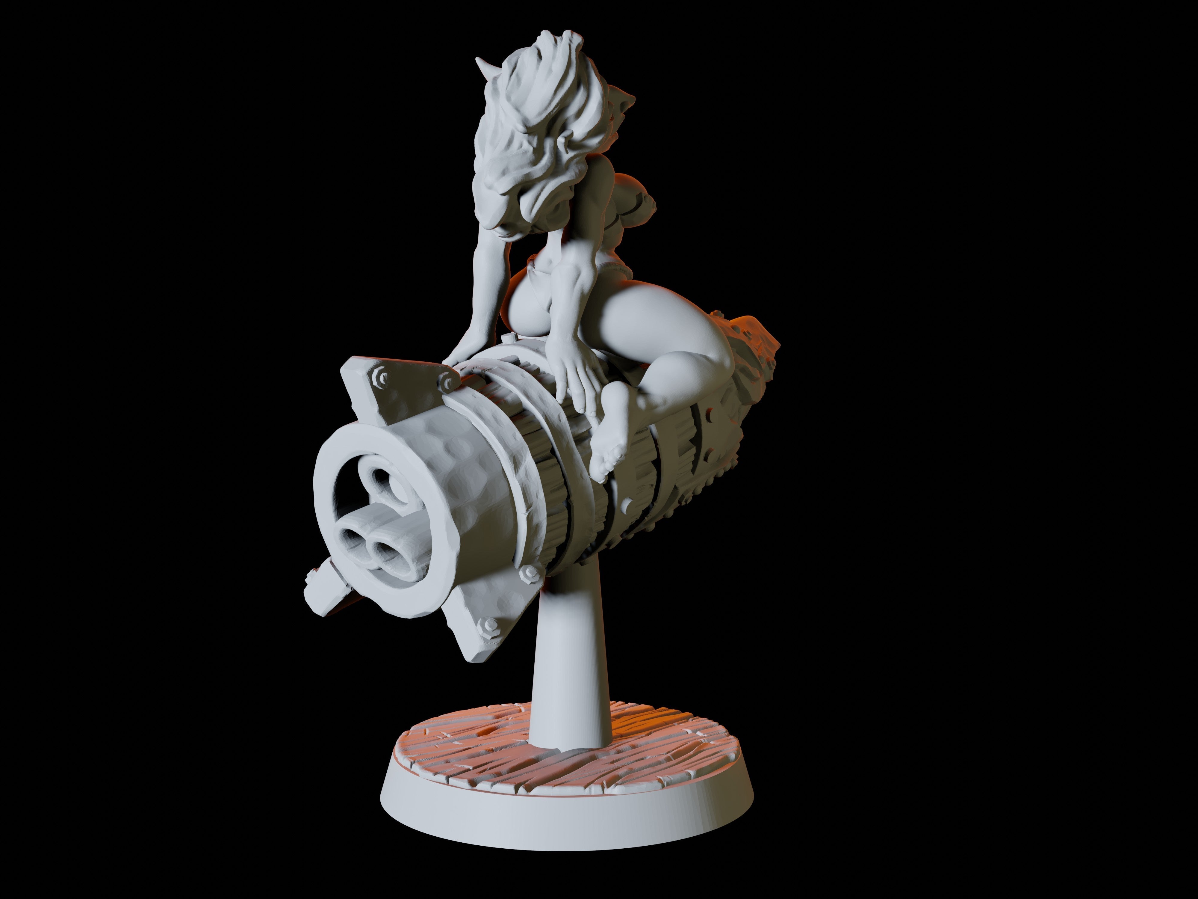 Goblin Pinup Miniature for Dungeons and Dragons - Myth Forged