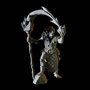 Goblin Sorcerer Miniature for Dungeons and Dragons, Pathfinder or other TTRPGs