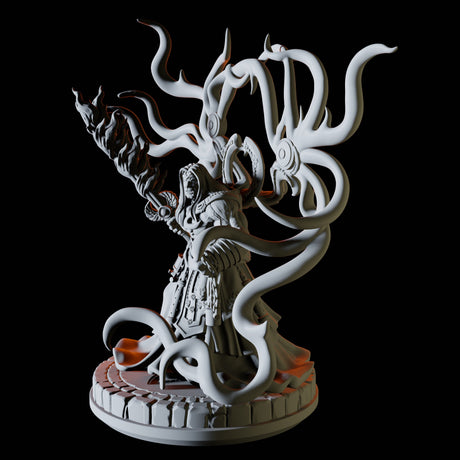 Half Orc Celestial Miniature for Dungeons and Dragons, Pathfinder or other TTRPGs