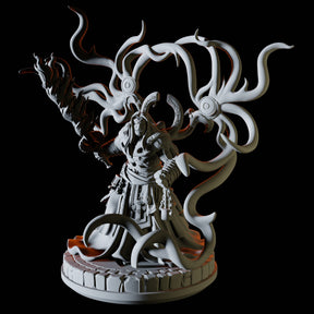 Half Orc Celestial Miniature for Dungeons and Dragons, Pathfinder or other TTRPGs