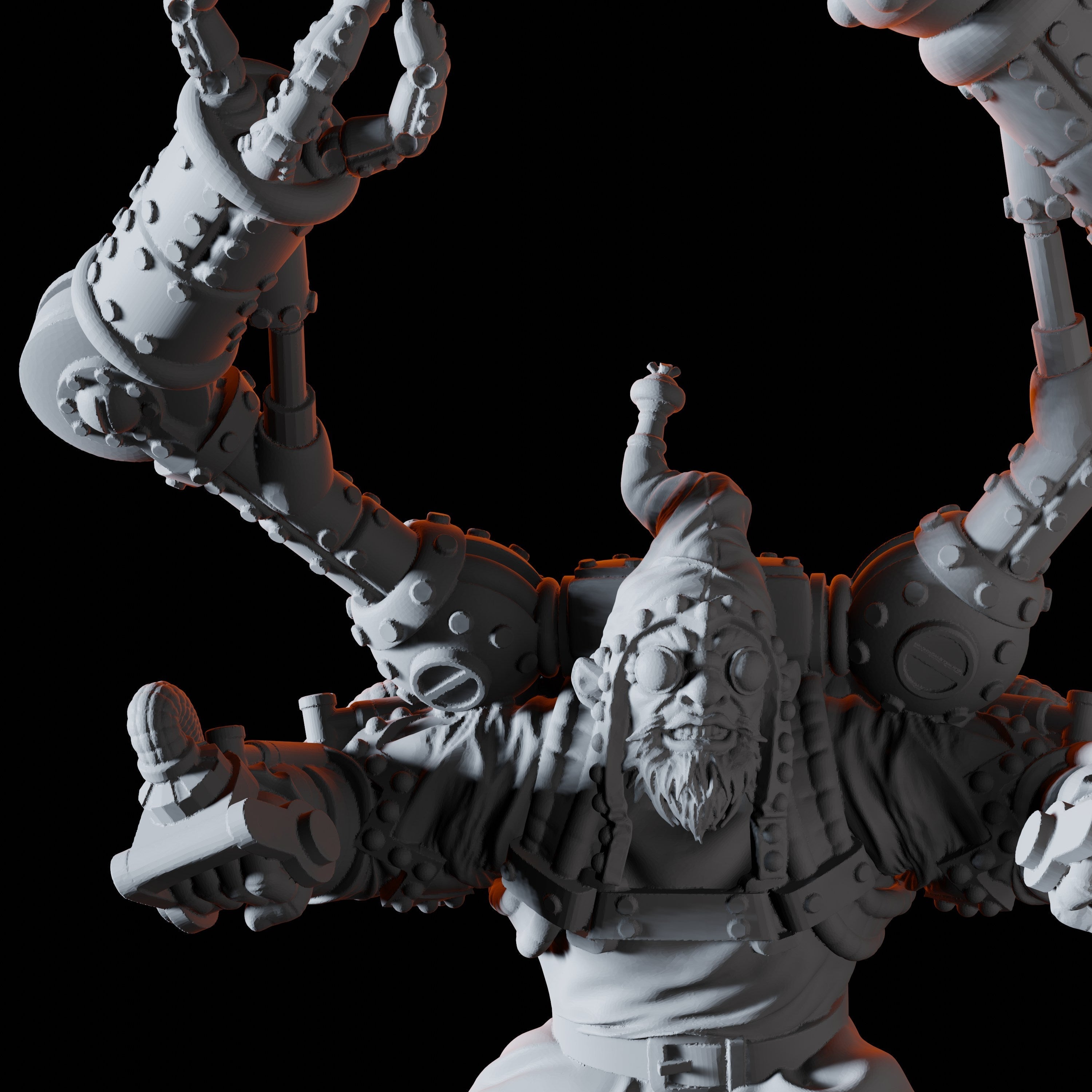 Halfling Artificer Miniature for Dungeons and Dragons - Myth Forged