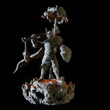 Hell Samurai Miniature for Dungeons and Dragons, Pathfinder or other TTRPGs