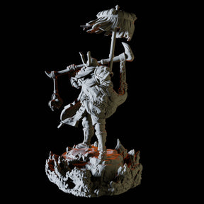 Hell Samurai Miniature for Dungeons and Dragons, Pathfinder or other TTRPGs