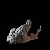 Hermit Crabs Miniature for Dungeons and Dragons, Pathfinder or other TTRPGs