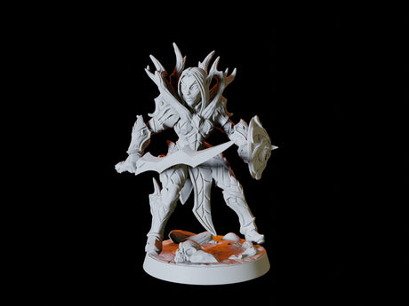 High Elf Army - Six Soldiers Miniature for Dungeons and Dragons, Pathfinder or other TTRPGs