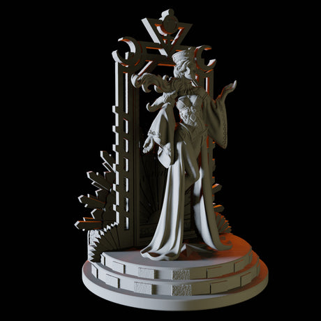 High Priestess Miniature for Dungeons and Dragons, Pathfinder or other TTRPGs