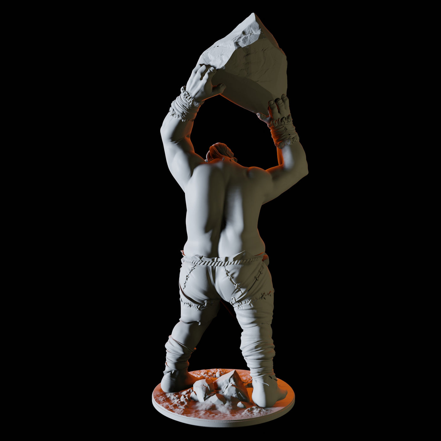 Hill Giant Miniature for Dungeons and Dragons, Pathfinder or other TTRPGs