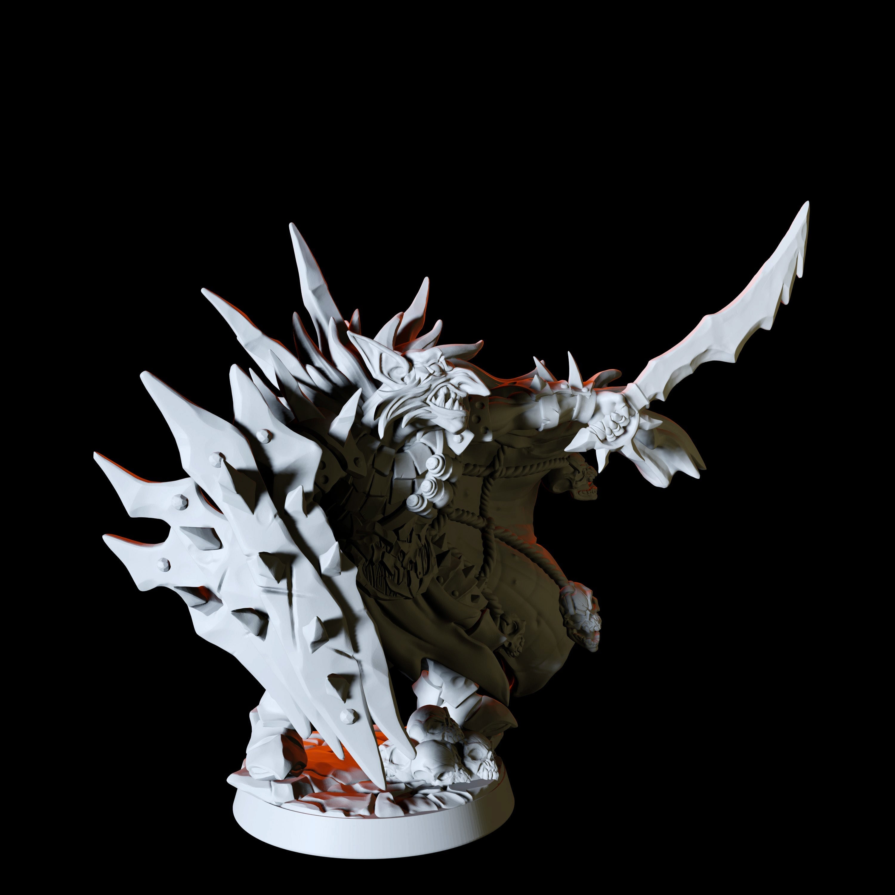 Hobgoblin Boss Miniature for Dungeons and Dragons - Myth Forged
