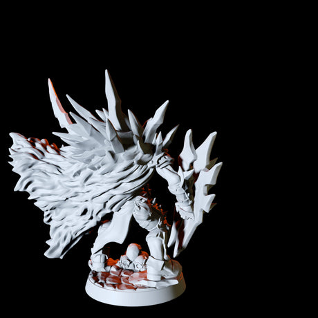 Hobgoblin Boss Miniature for Dungeons and Dragons, Pathfinder or other TTRPGs