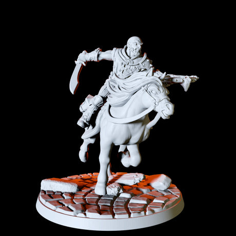 Horseback Rogue Type B Miniature for Dungeons and Dragons, Pathfinder or other TTRPGs
