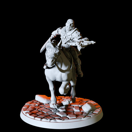 Horseback Rogue Type B Miniature for Dungeons and Dragons, Pathfinder or other TTRPGs