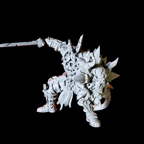 Hulking Chain Devil Miniature for Dungeons and Dragons, Pathfinder or other TTRPGs