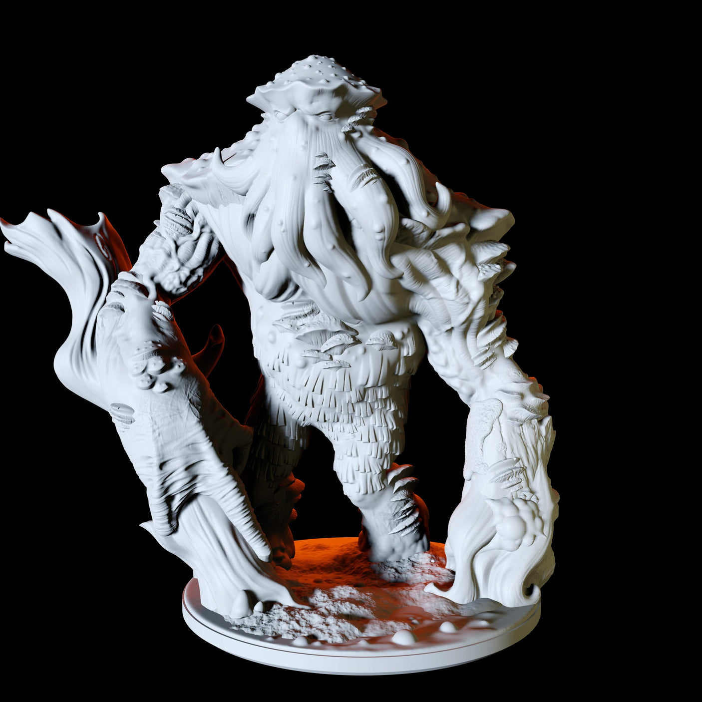 Hulking Myconid Miniature for Dungeons and Dragons, Pathfinder or other TTRPGs