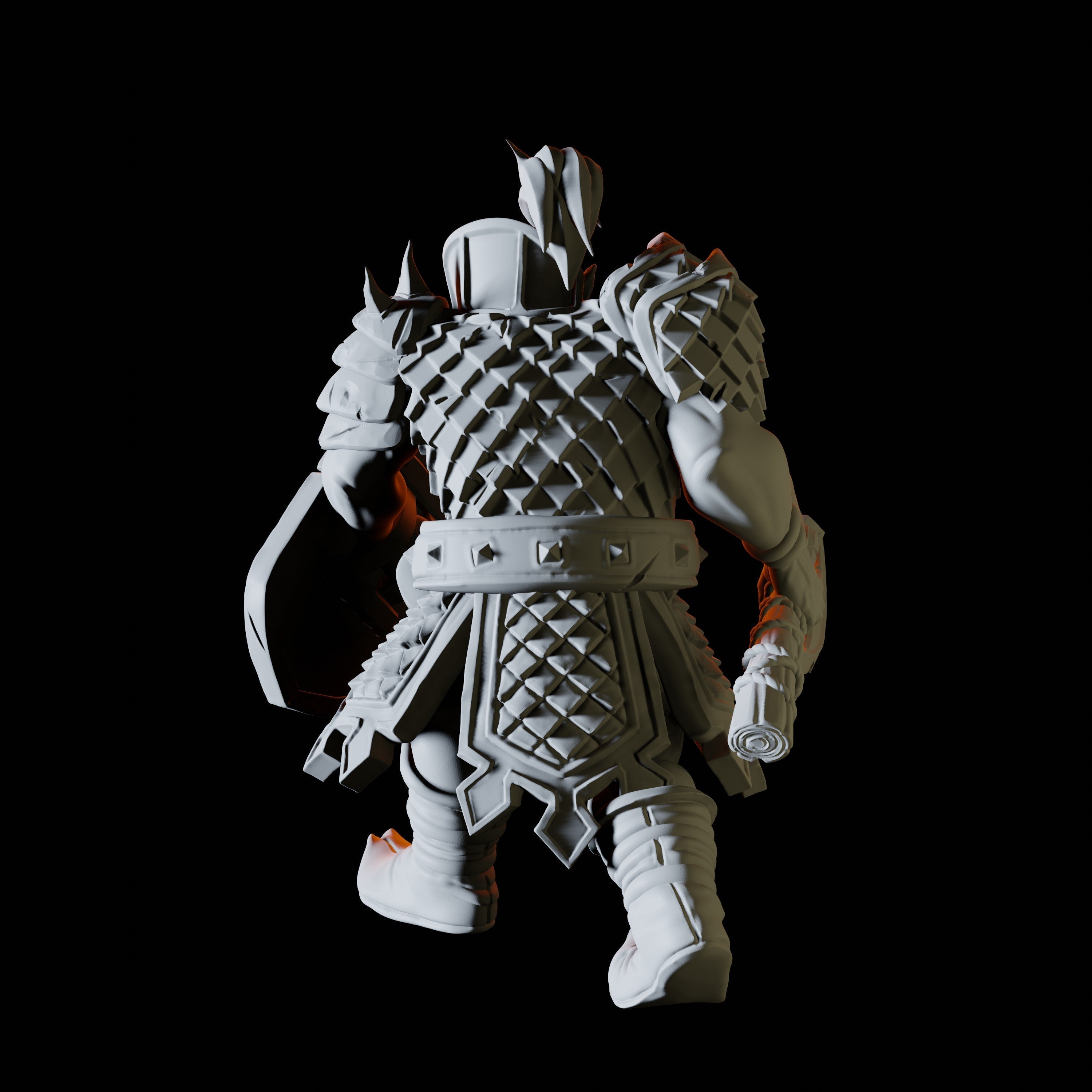 Hulking Orc Miniature for Dungeons and Dragons - Myth Forged