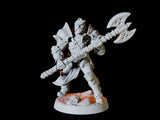 Human Fighter Army - Six Soldiers Miniature for Dungeons and Dragons, Pathfinder or other TTRPGs
