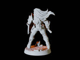 Human Fighter Army - Six Soldiers Miniature for Dungeons and Dragons, Pathfinder or other TTRPGs