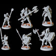 Human Fighter Army - Six Soldiers Miniature for Dungeons and Dragons, Pathfinder or other TTRPGs