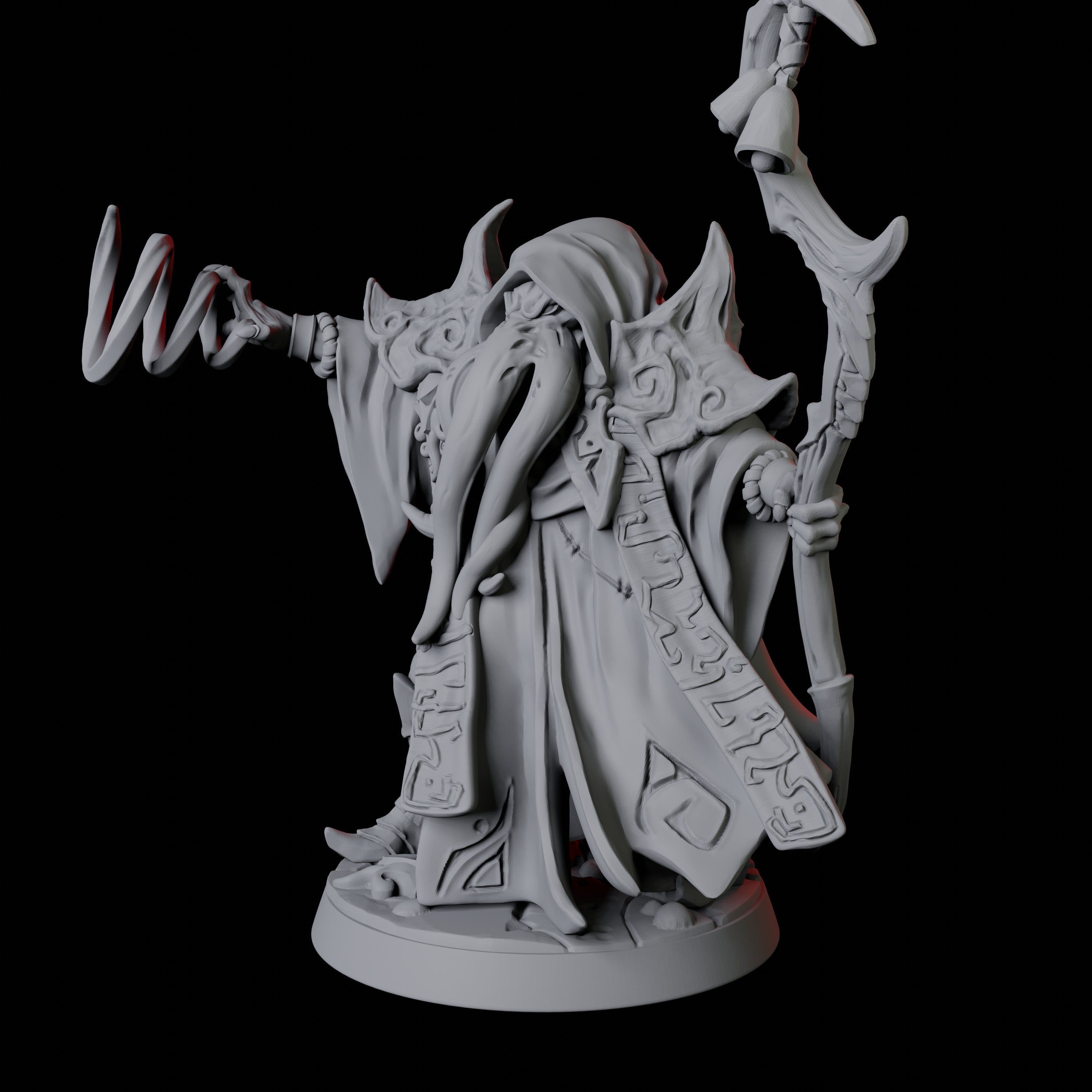 Ilithid Elder Miniature B for Dungeons and Dragons - Myth Forged