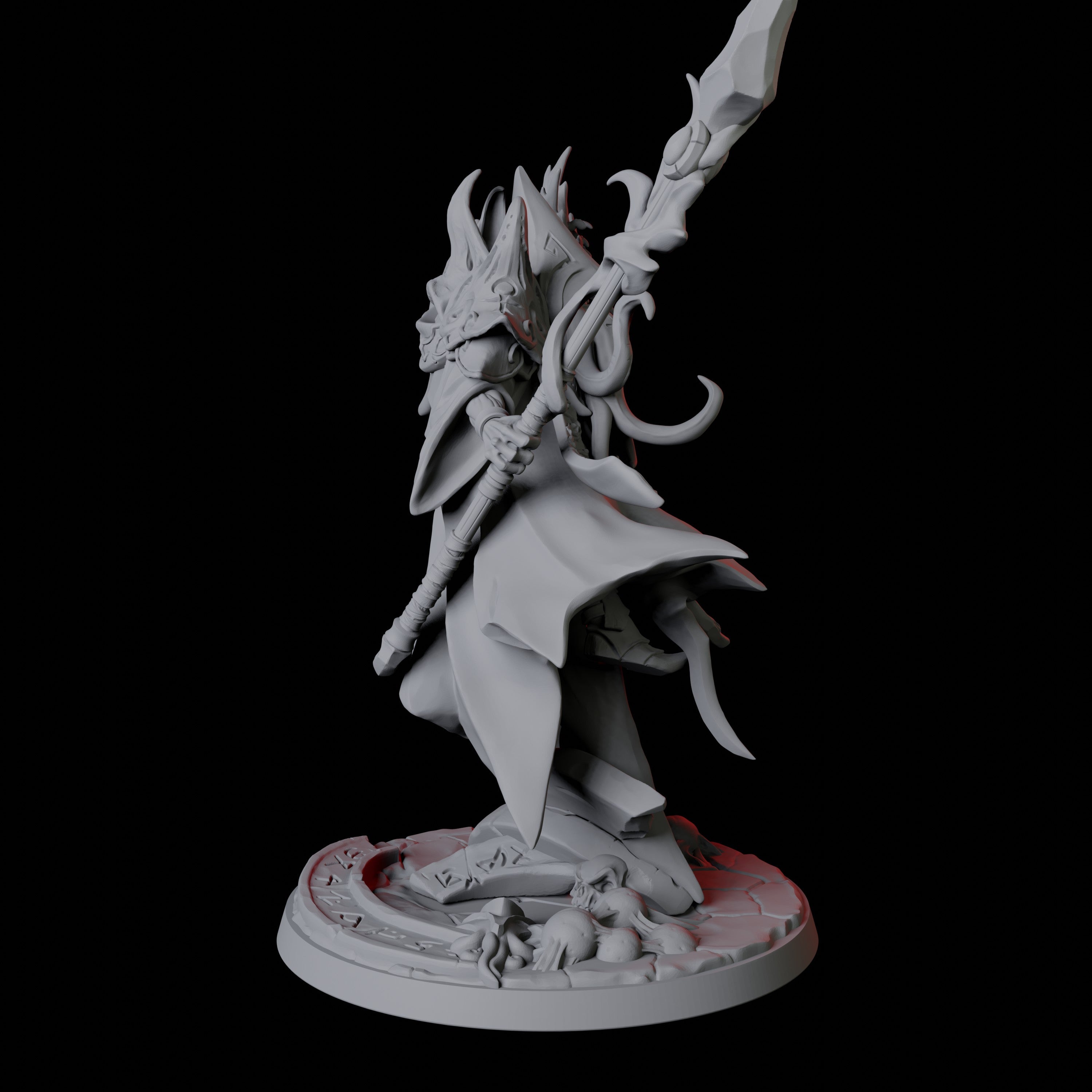 Illithid Elder Wizard Miniature for Dungeons and Dragons - Myth Forged
