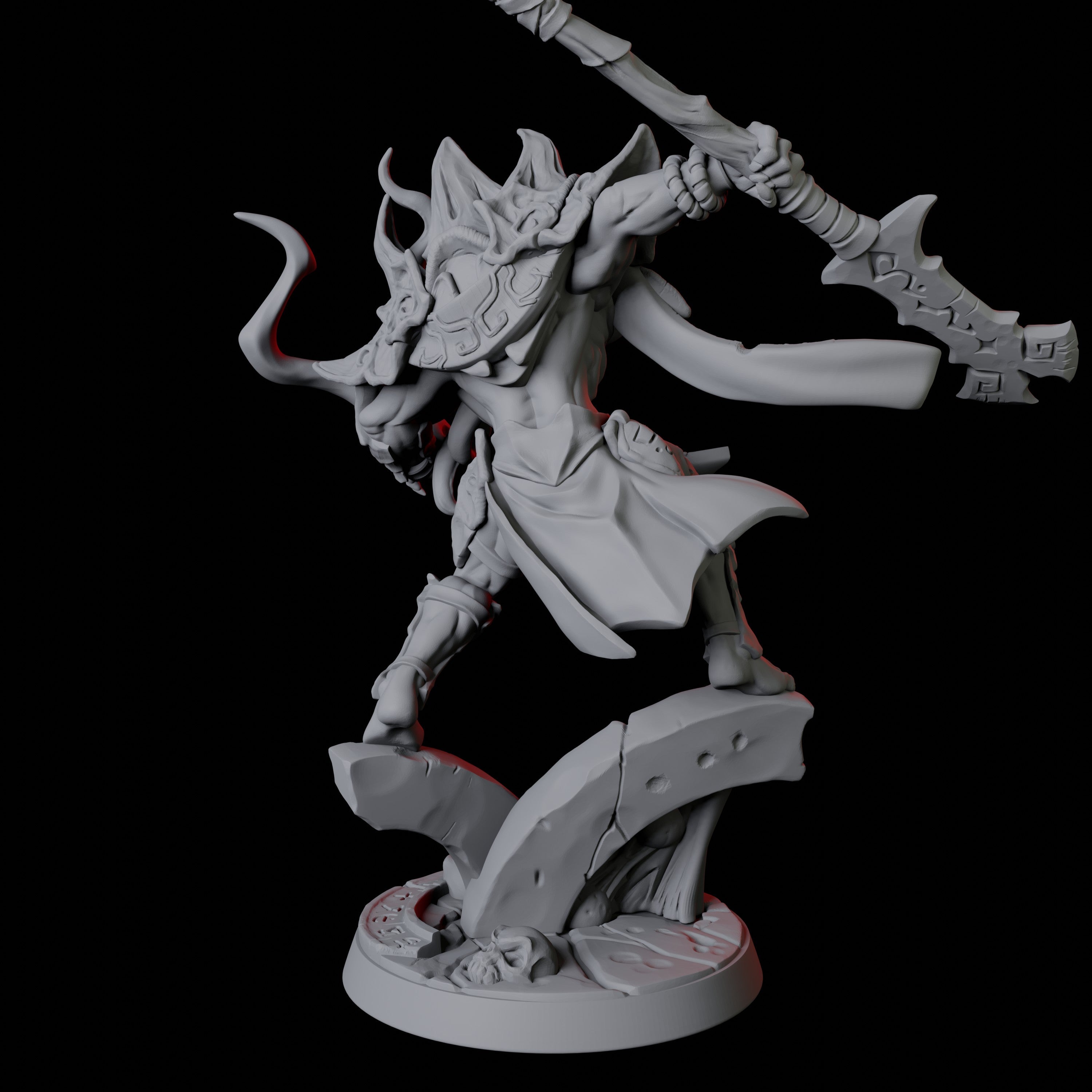 Illithid Leader Miniature for Dungeons and Dragons - Myth Forged