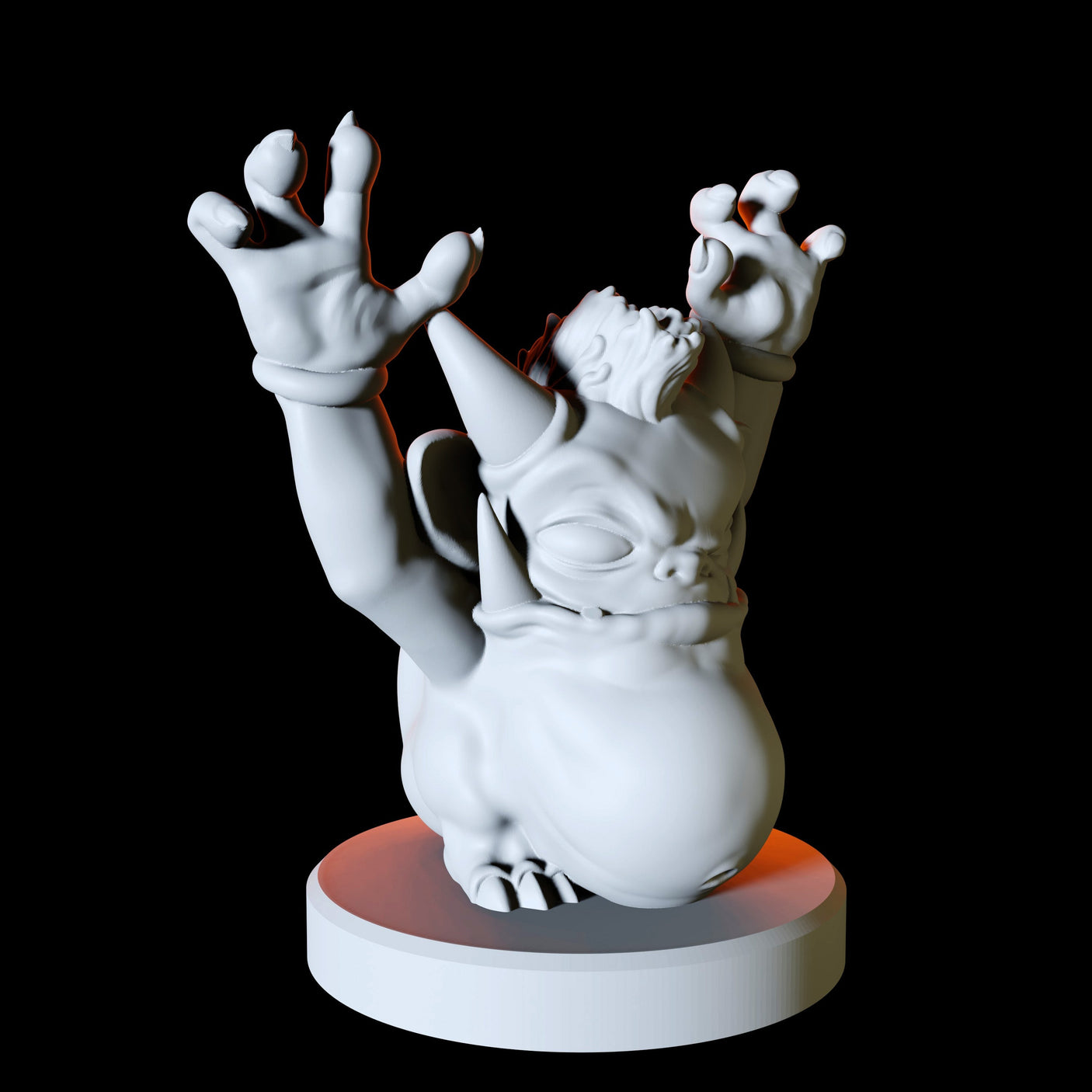 Imp Familiar Miniature for Dungeons and Dragons, Pathfinder or other TTRPGs