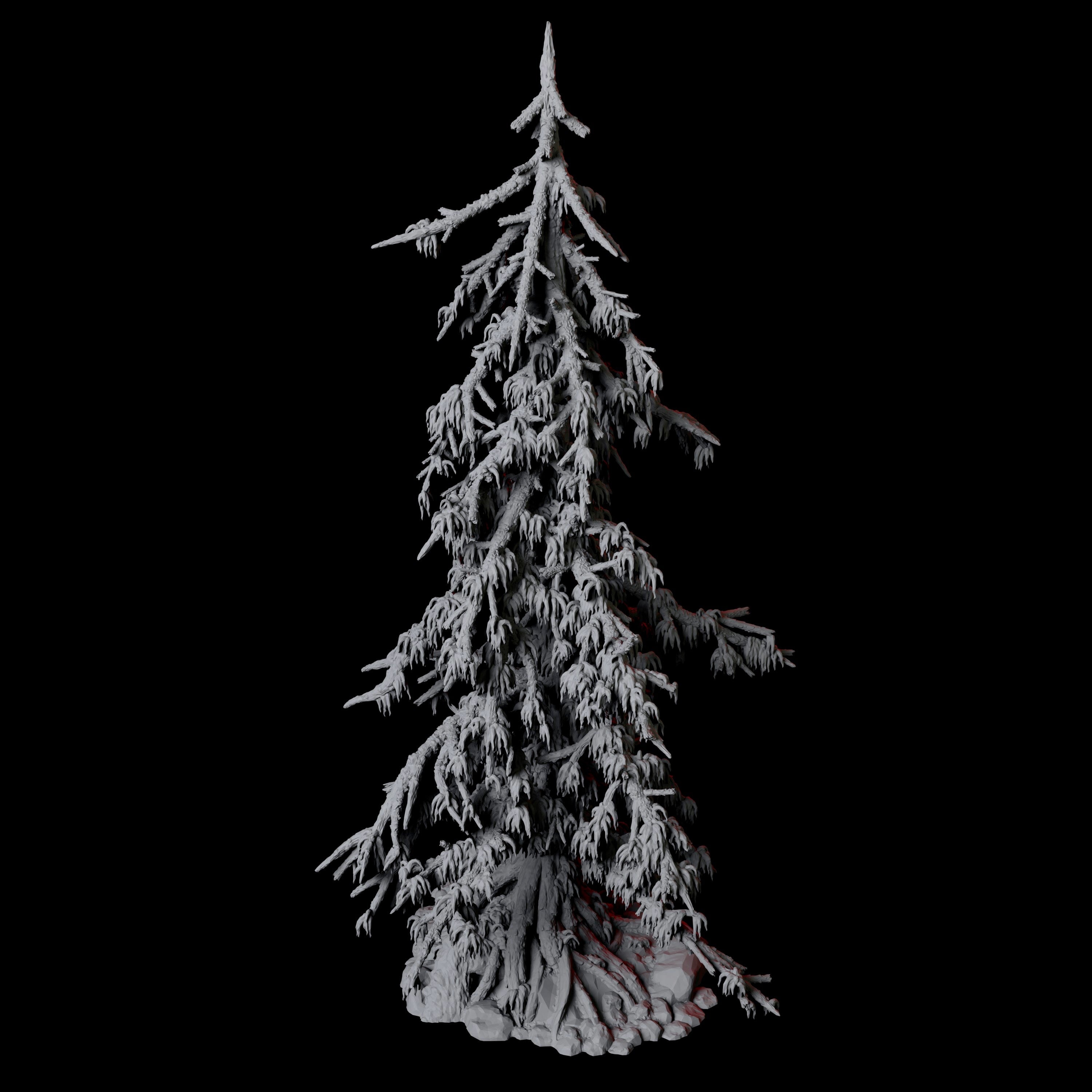 Infected Tree C - Scatter Terrain Miniature for Dungeons and Dragons - Myth Forged