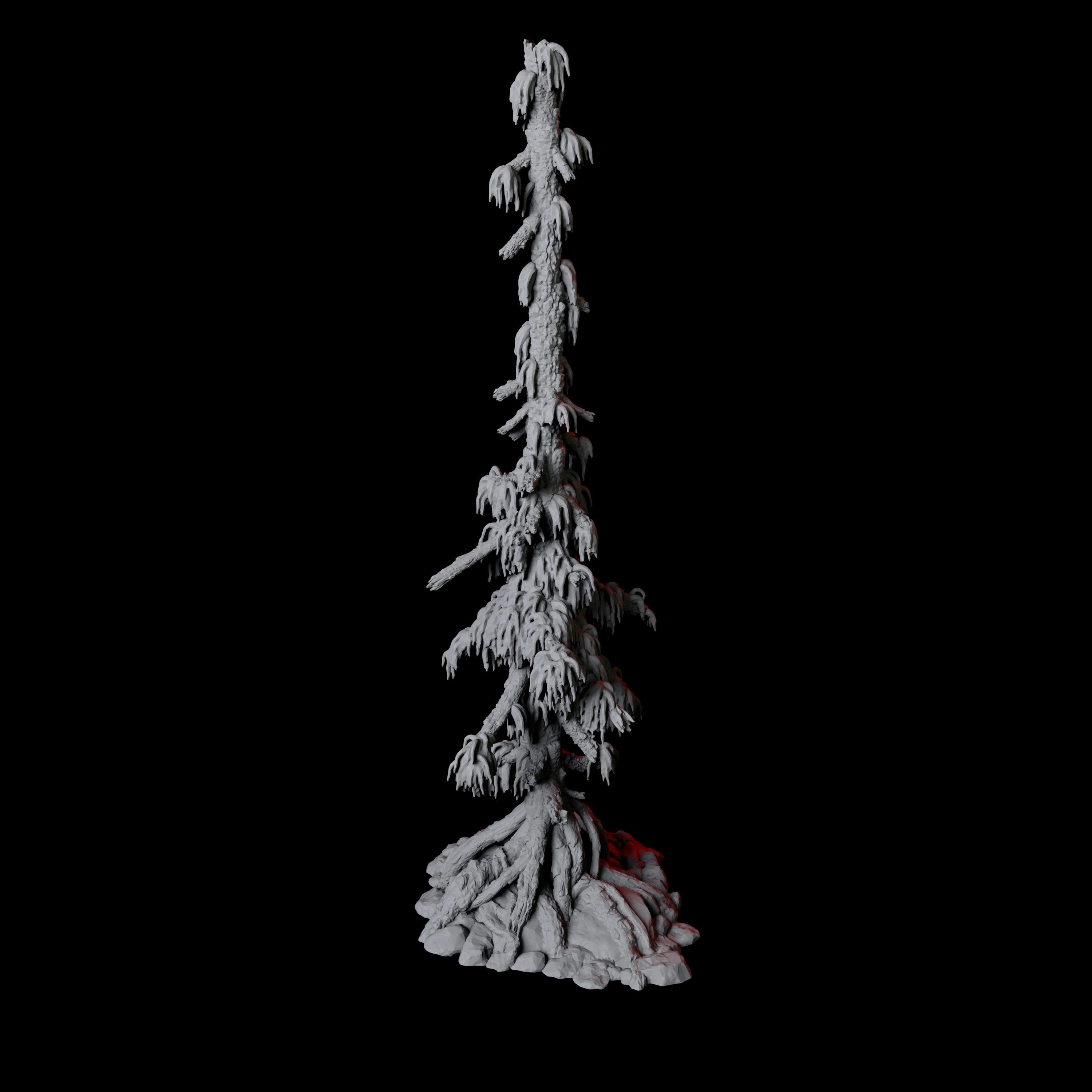 Infected Tree D - Scatter Terrain Miniature for Dungeons and Dragons - Myth Forged