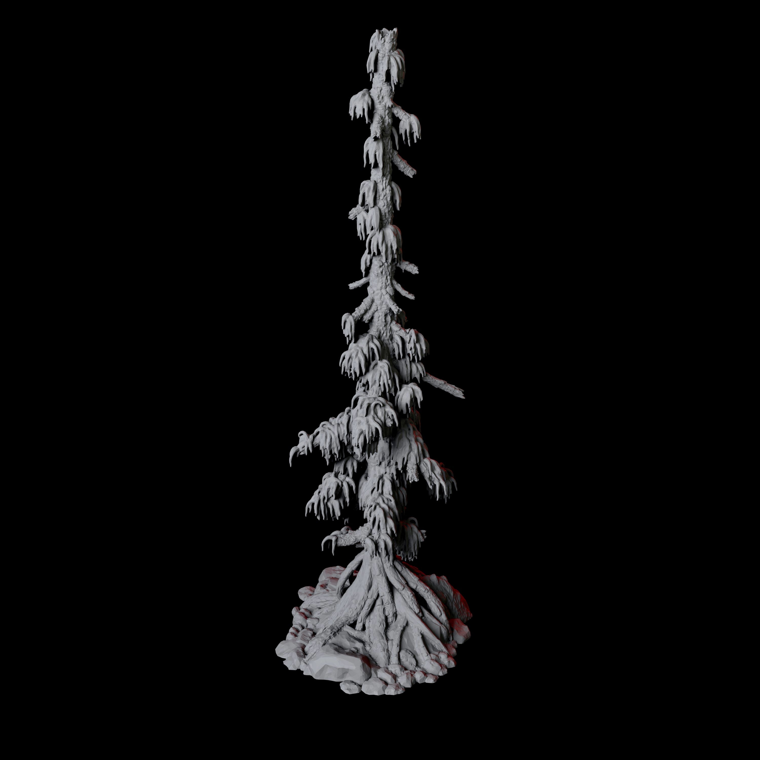 Infected Tree D - Scatter Terrain Miniature for Dungeons and Dragons - Myth Forged