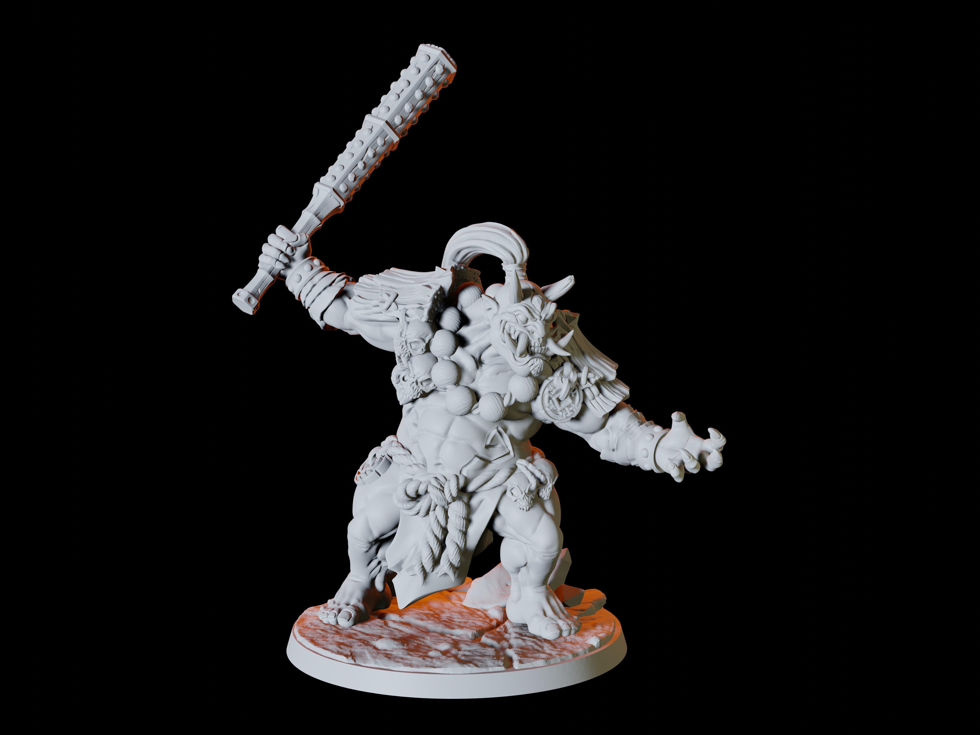 Japanese Inspired Ogre Miniature for Dungeons and Dragons - Myth Forged
