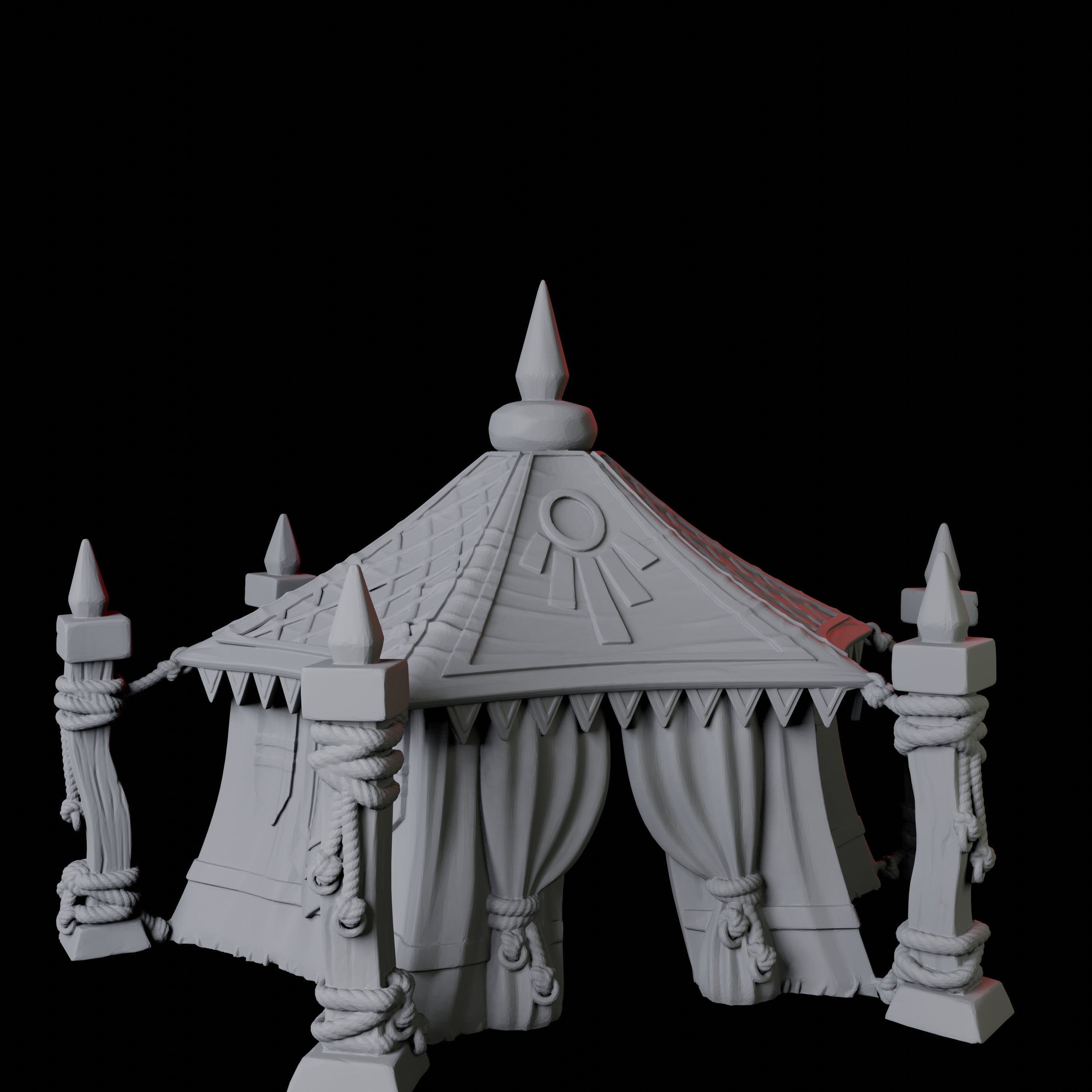 Jousting Tent B Miniature for Dungeons and Dragons